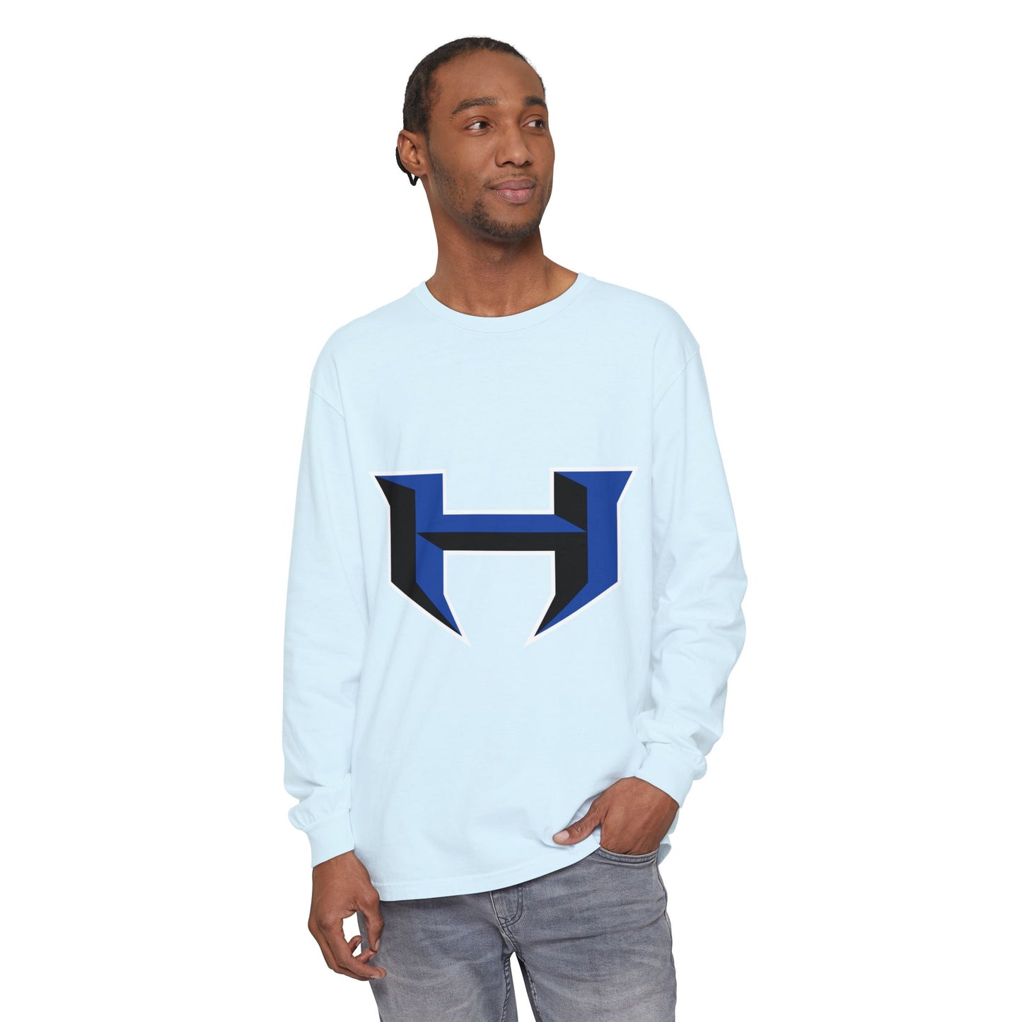 Garment-Dyed Long Sleeve Tee