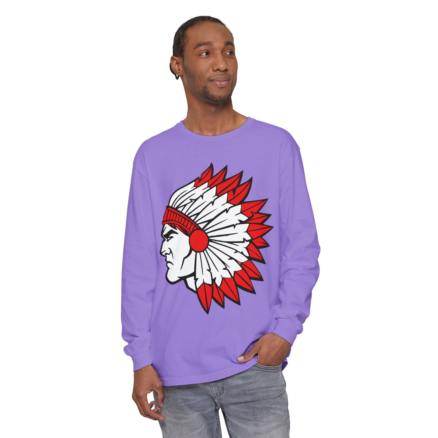 Garment-Dyed Long Sleeve Tee