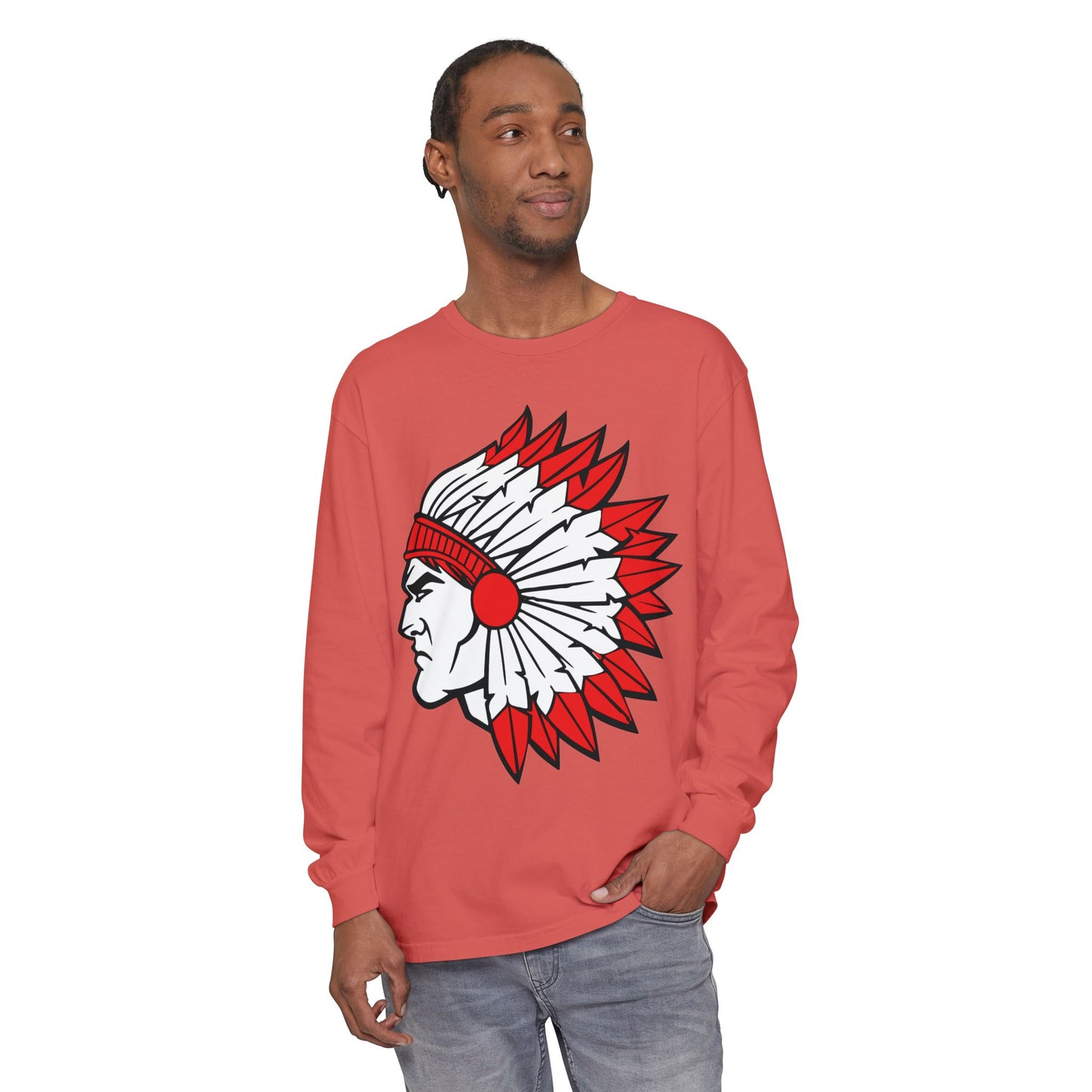 Garment-Dyed Long Sleeve Tee