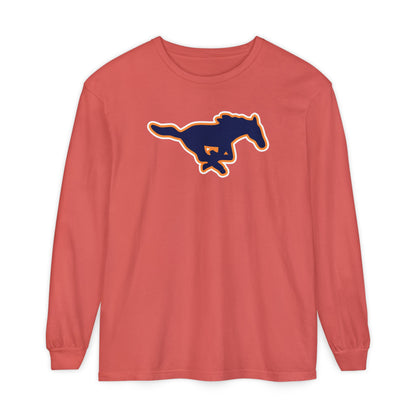 Garment-Dyed Long Sleeve Tee