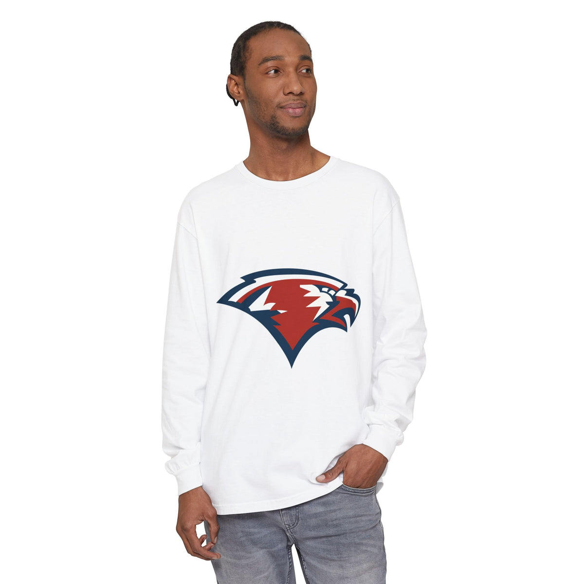 Garment-Dyed Long Sleeve Tee