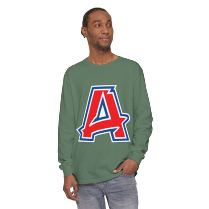 Garment-Dyed Long Sleeve Tee