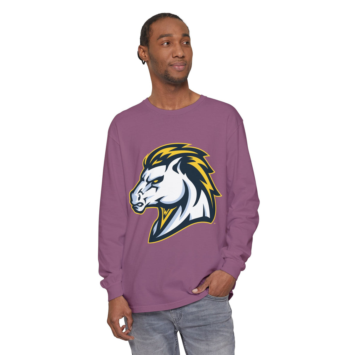 Garment-Dyed Long Sleeve Tee