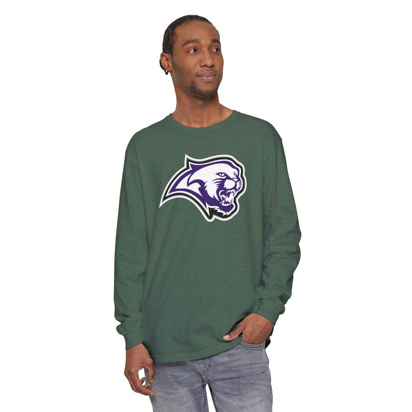 Garment-Dyed Long Sleeve Tee