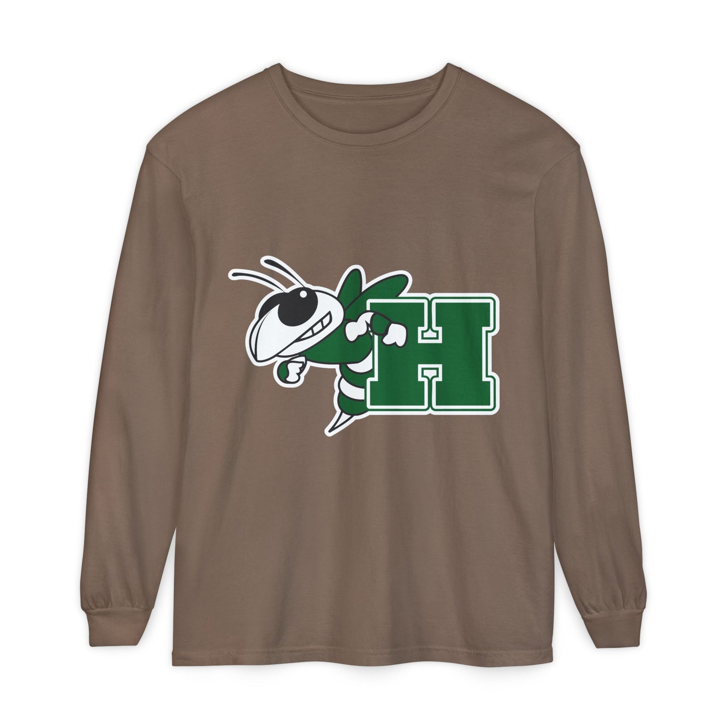 Garment-Dyed Long Sleeve Tee