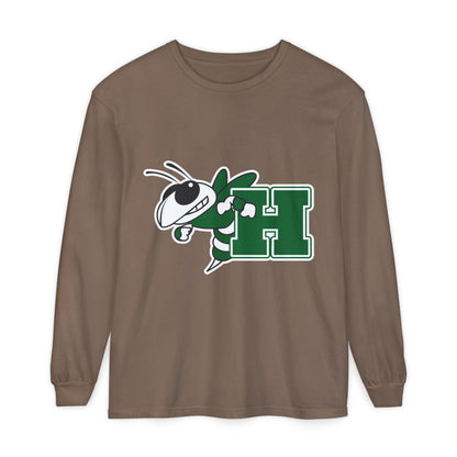 Garment-Dyed Long Sleeve Tee