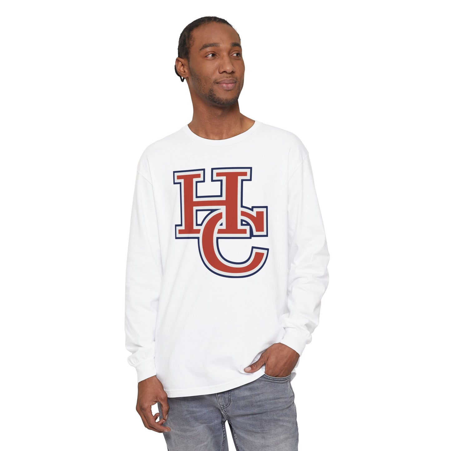 Garment-Dyed Long Sleeve Tee