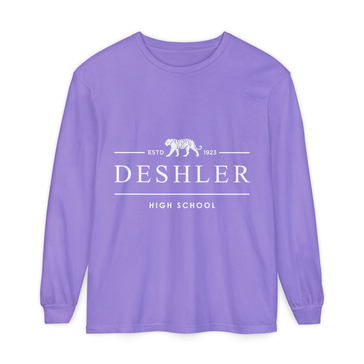 Garment-Dyed Long Sleeve Tee