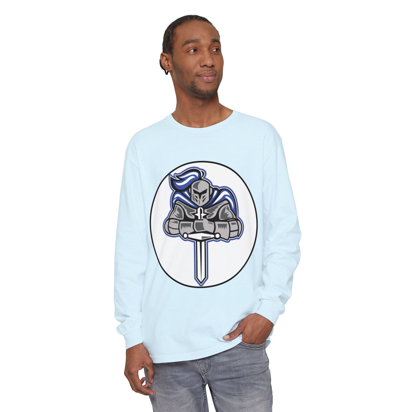 Garment-Dyed Long Sleeve Tee