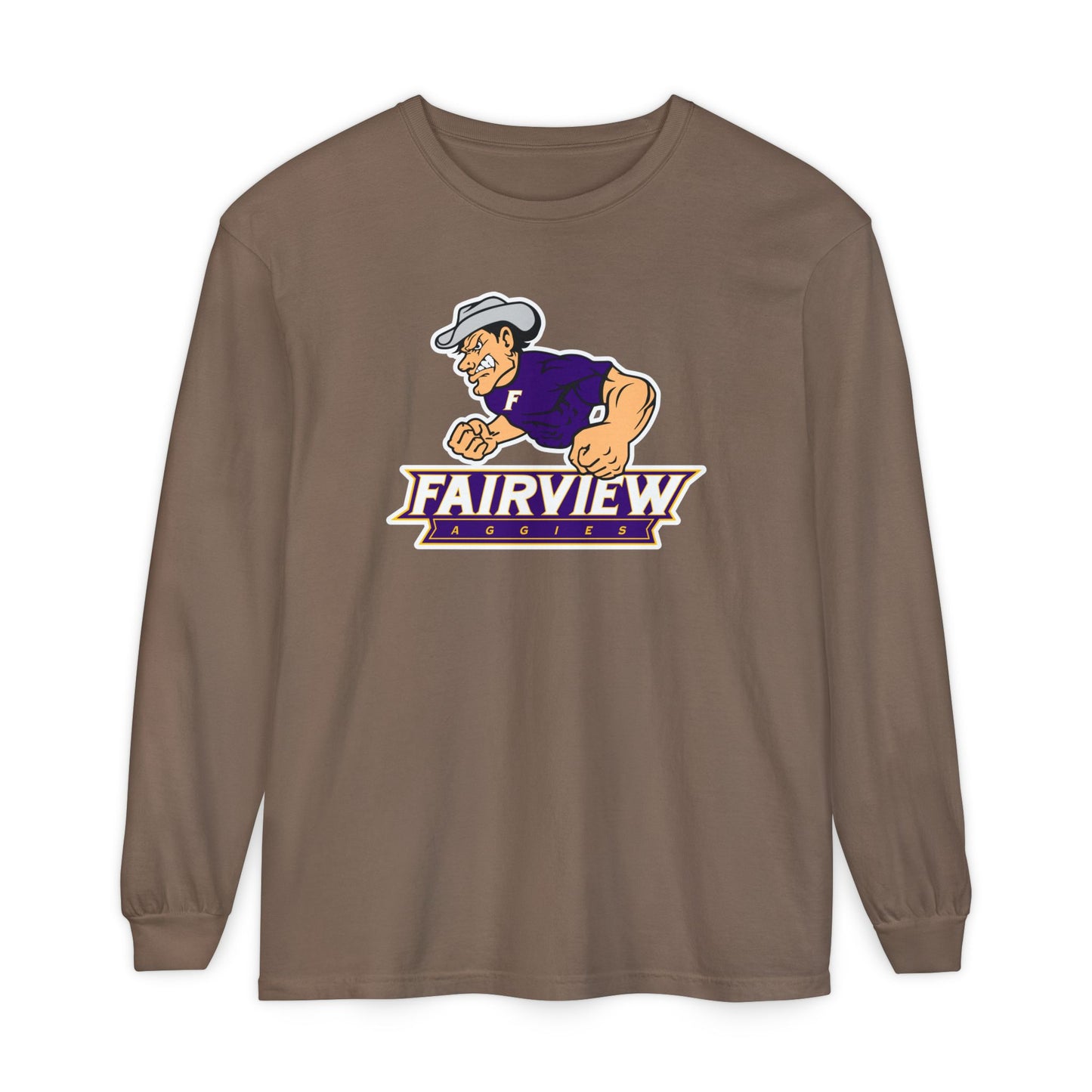 Garment-Dyed Long Sleeve Tee