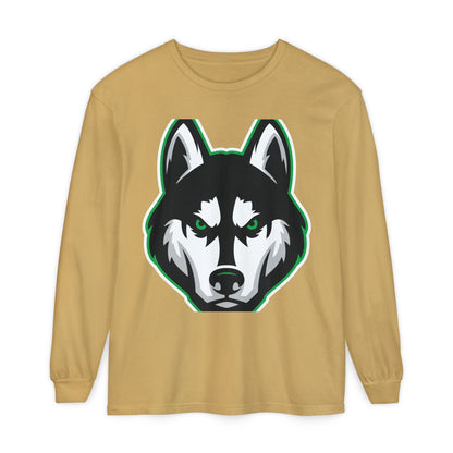 Garment-Dyed Long Sleeve Tee