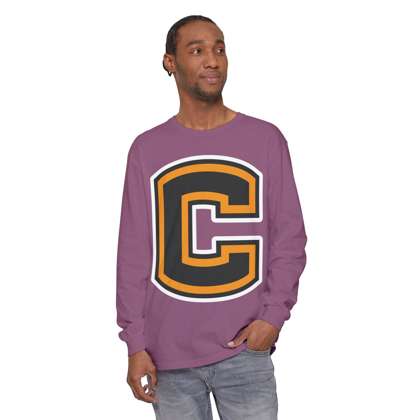 Garment-Dyed Long Sleeve Tee