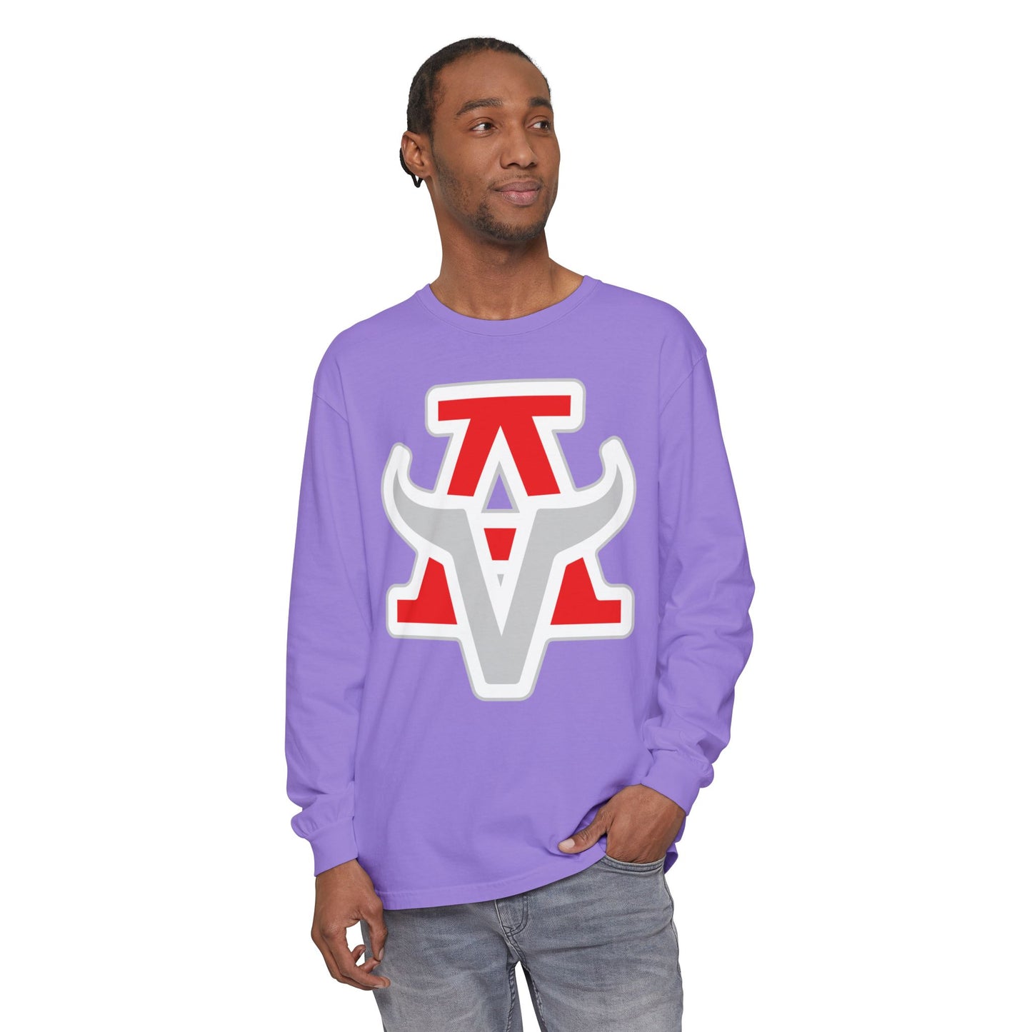 Garment-Dyed Long Sleeve Tee