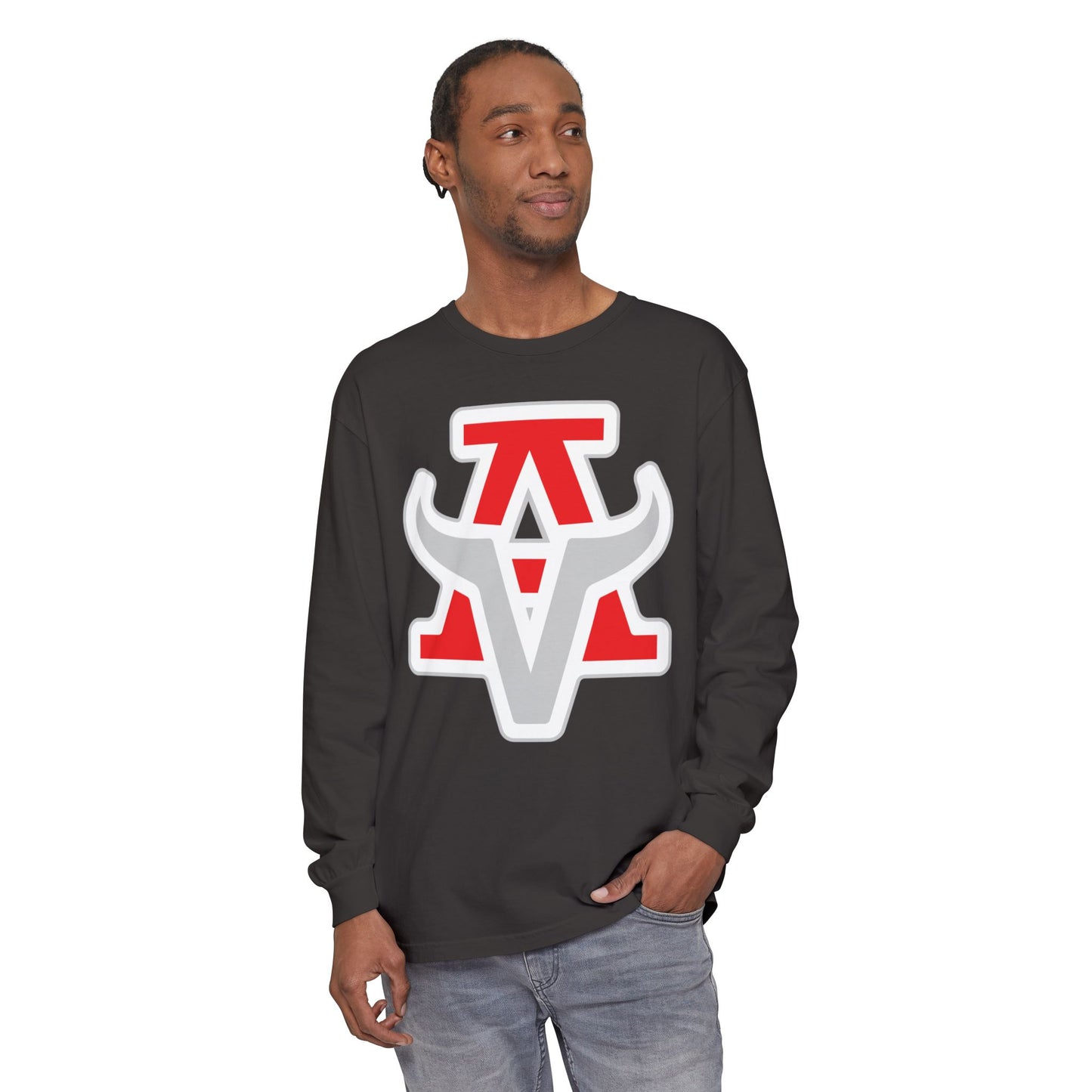 Garment-Dyed Long Sleeve Tee