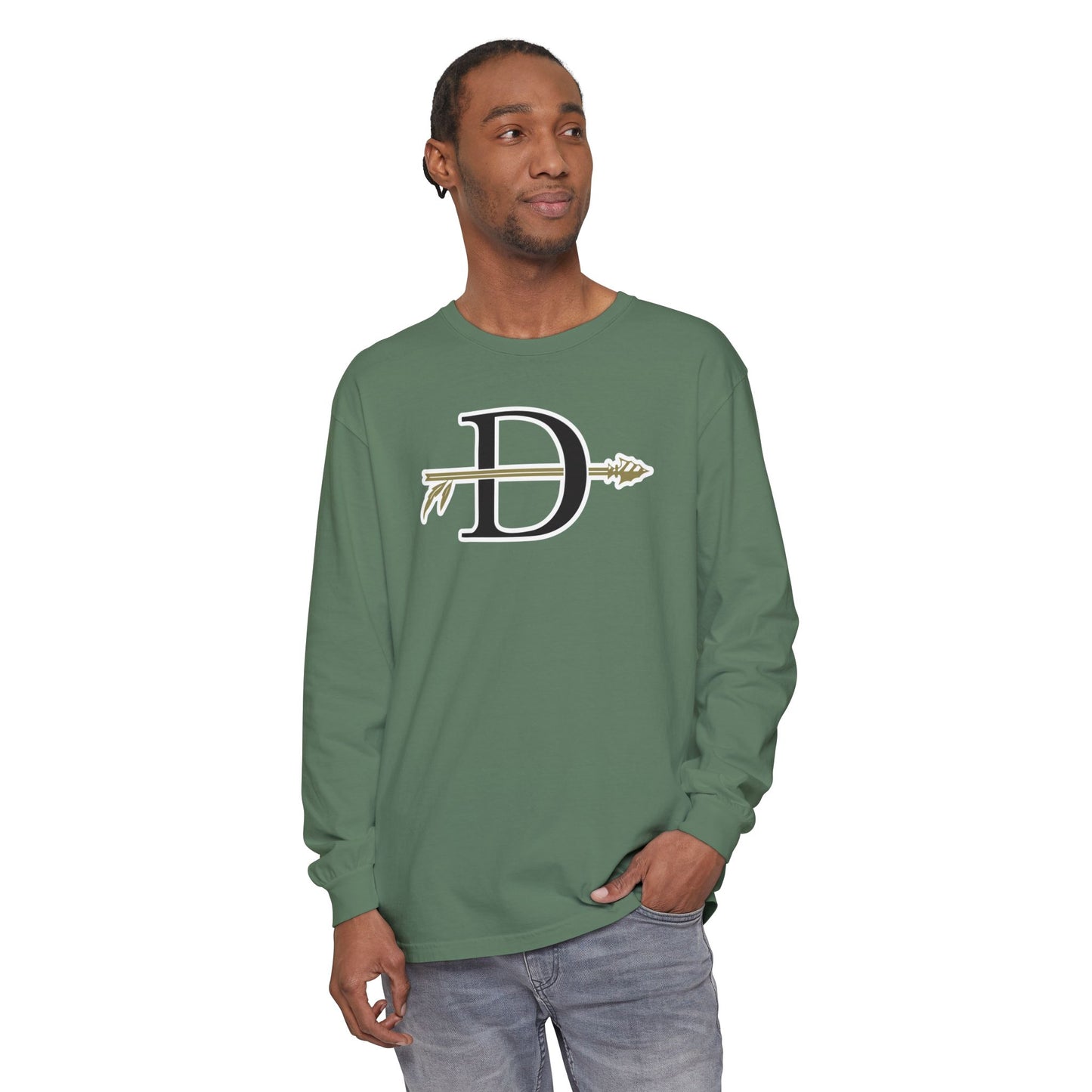 Garment-Dyed Long Sleeve Tee