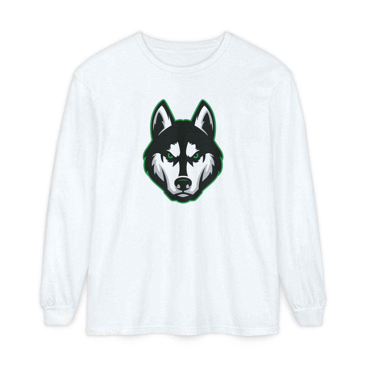Garment-Dyed Long Sleeve Tee