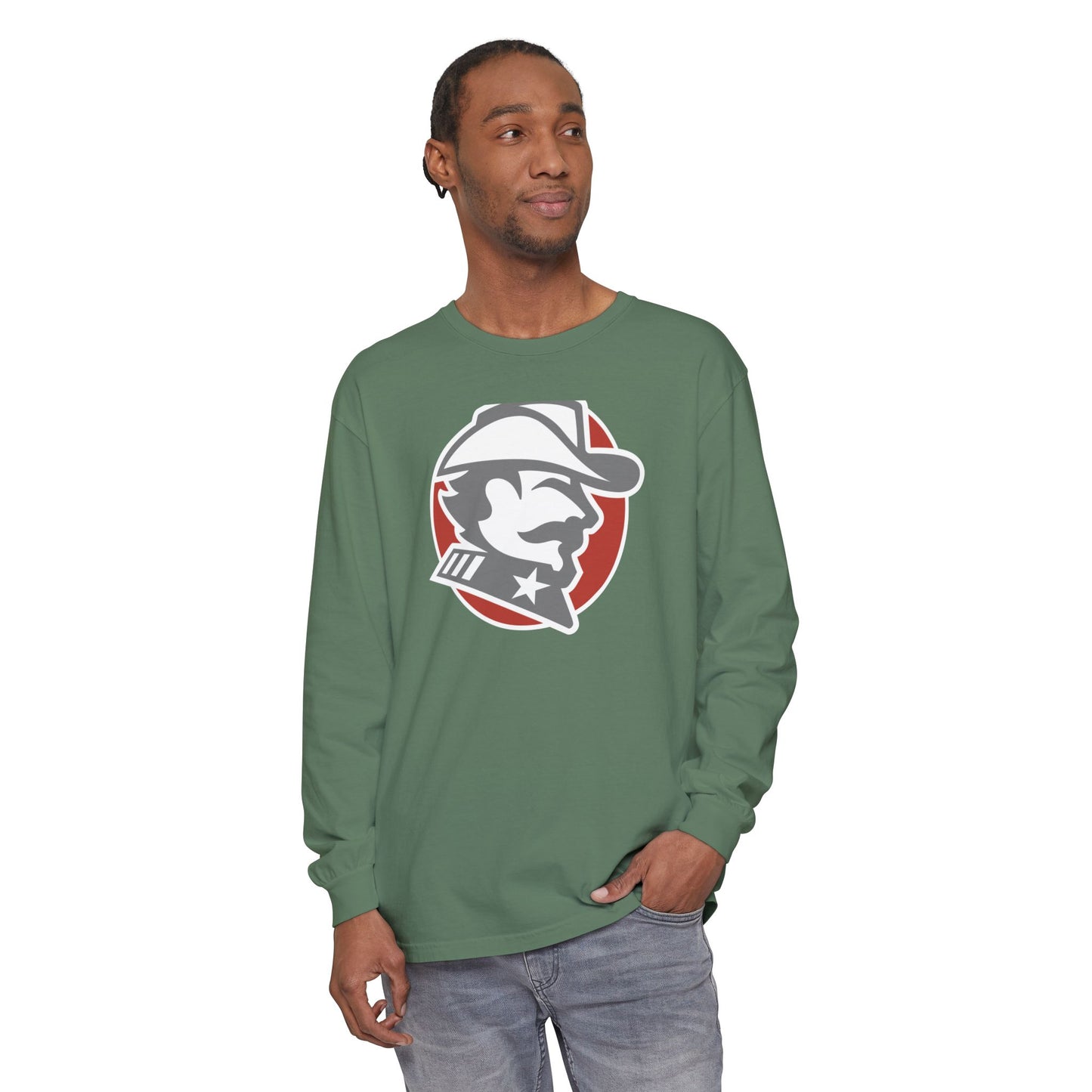 Garment-Dyed Long Sleeve Tee