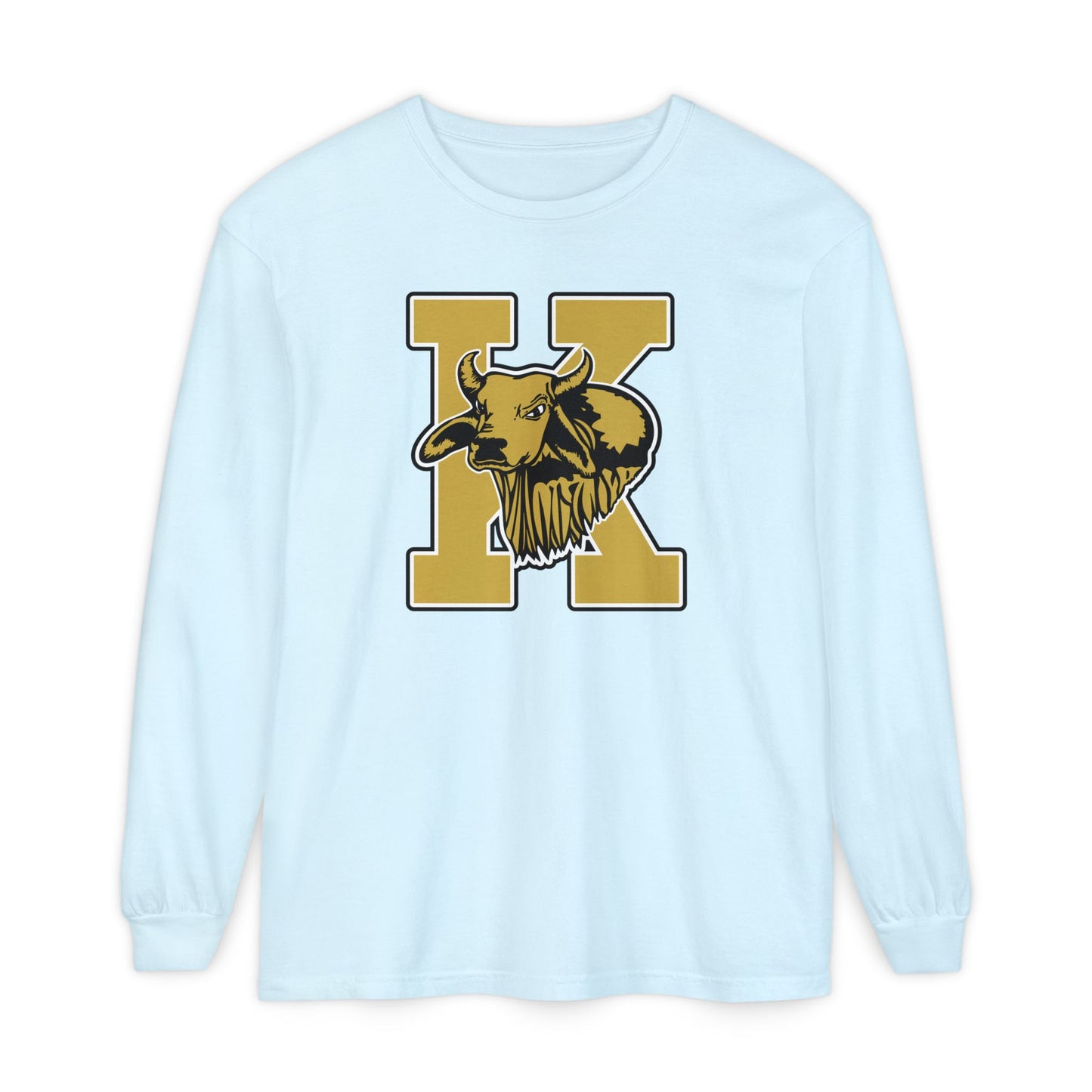 Garment-Dyed Long Sleeve Tee