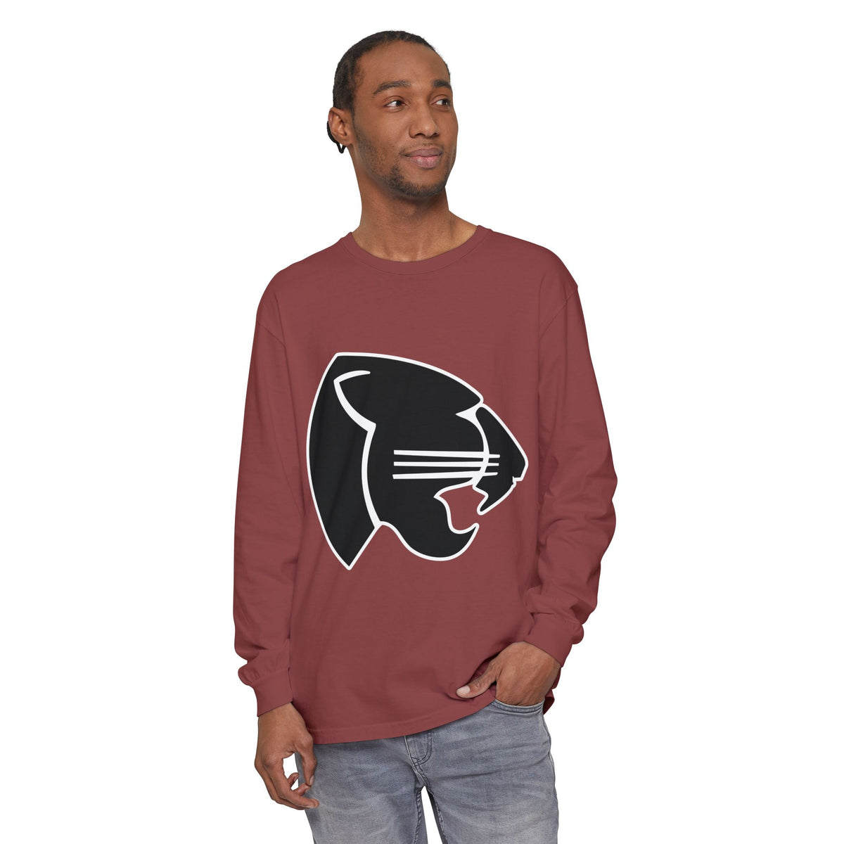 Garment-Dyed Long Sleeve Tee