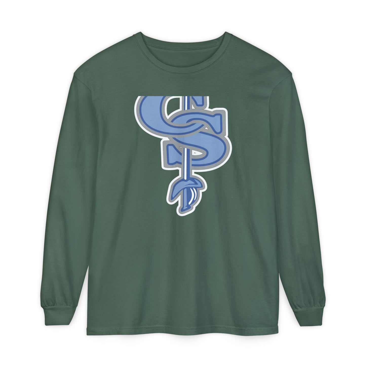 Garment-Dyed Long Sleeve Tee