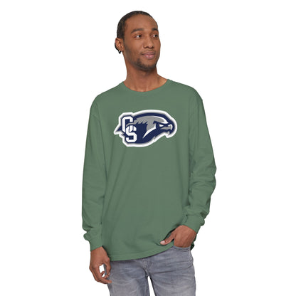 Garment-Dyed Long Sleeve Tee