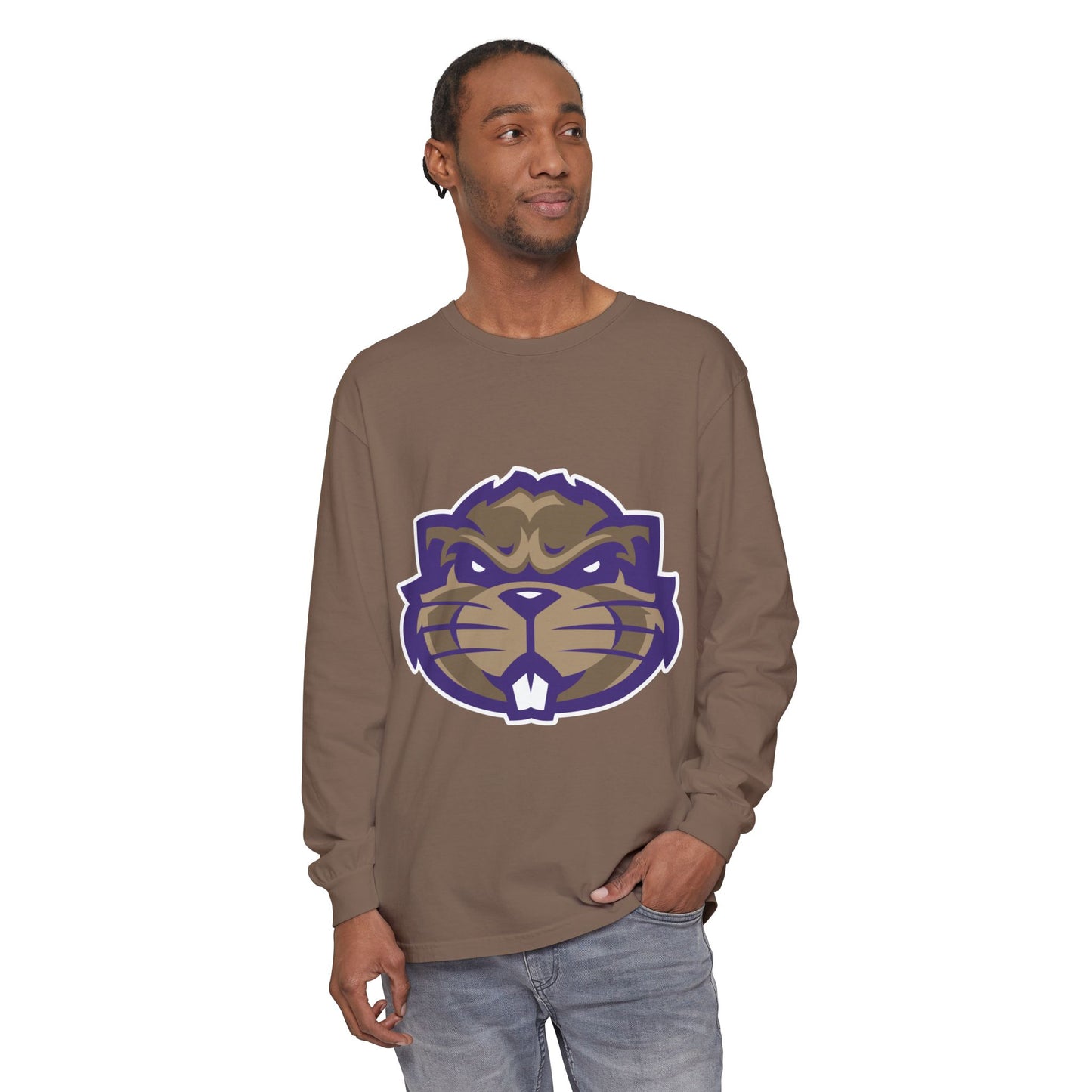 Garment-Dyed Long Sleeve Tee