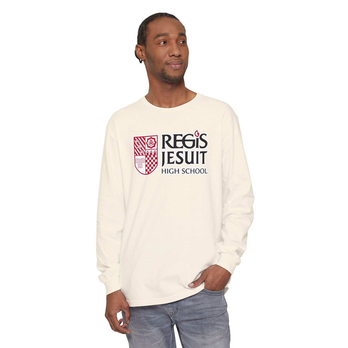 Garment-Dyed Long Sleeve Tee