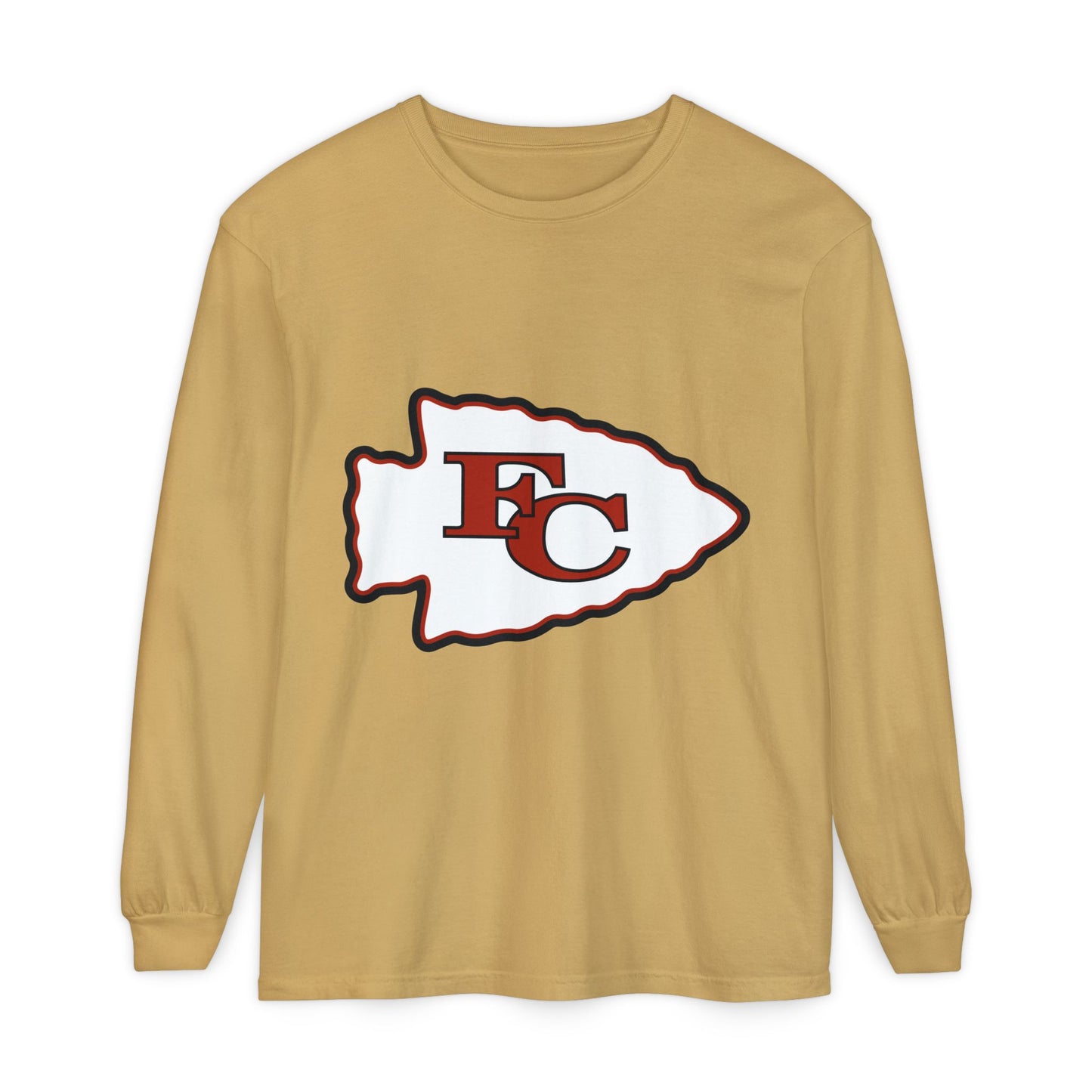 Garment-Dyed Long Sleeve Tee