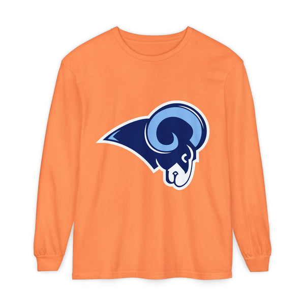 Garment-Dyed Long Sleeve Tee