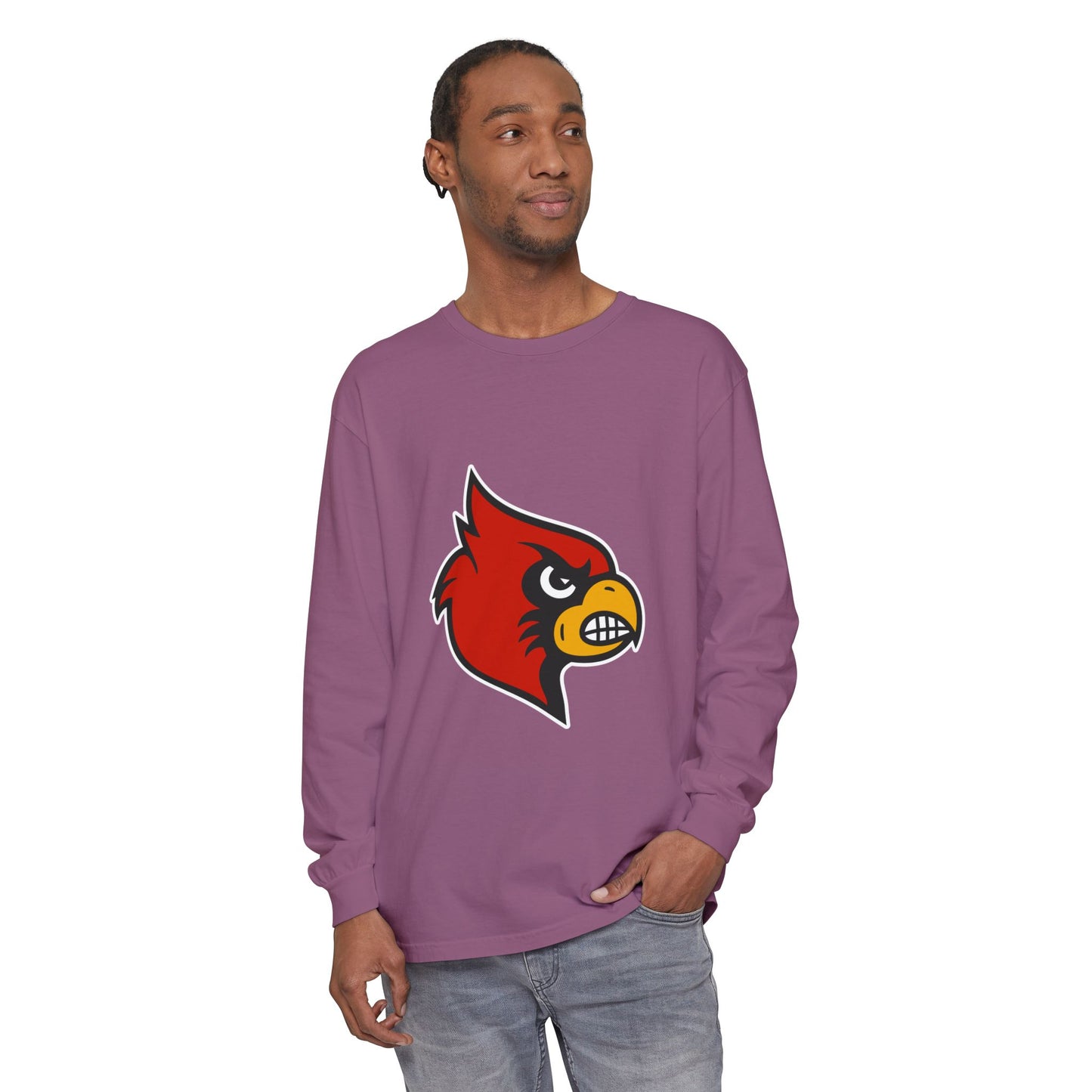 Garment-Dyed Long Sleeve Tee