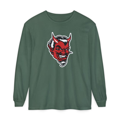 Garment-Dyed Long Sleeve Tee