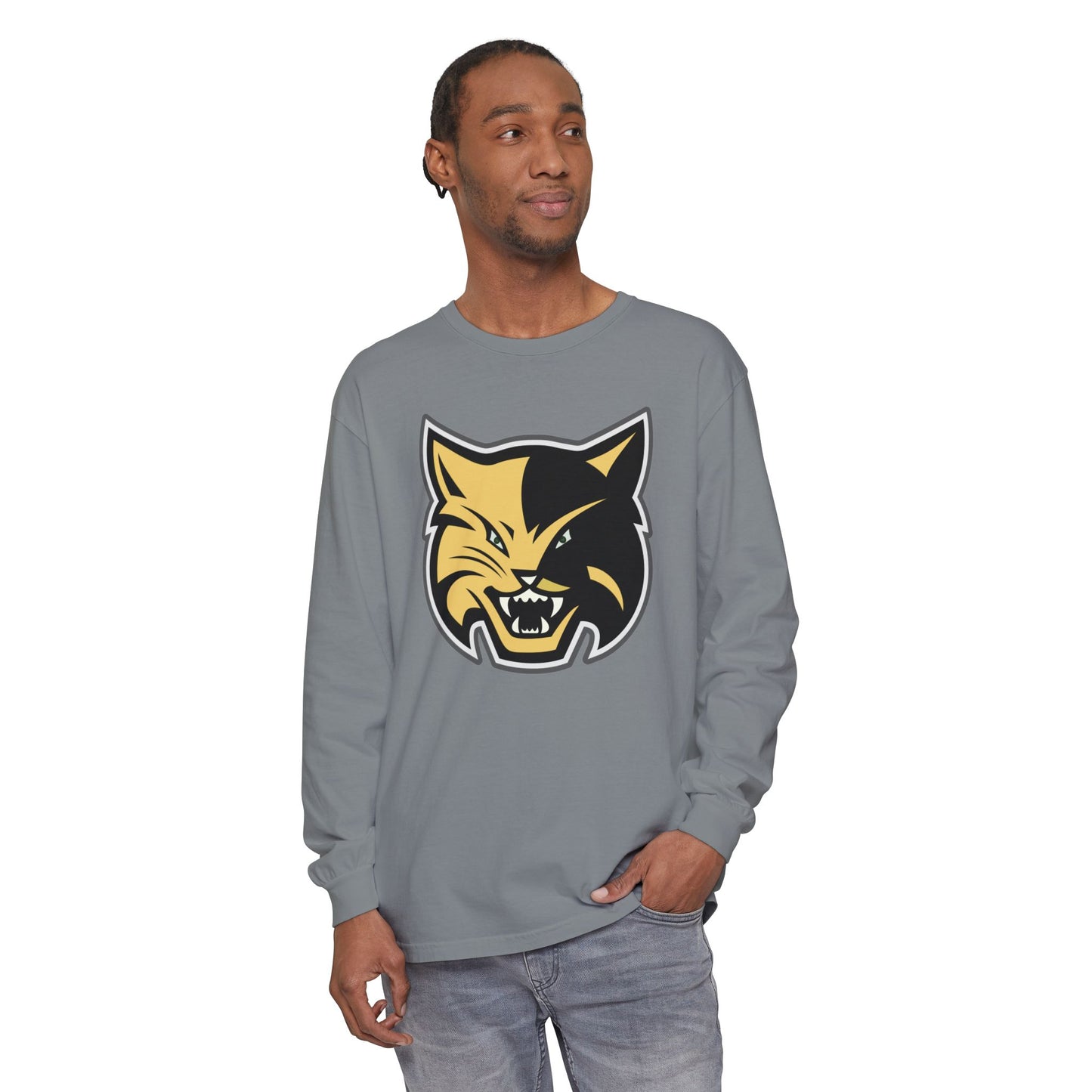 Garment-Dyed Long Sleeve Tee