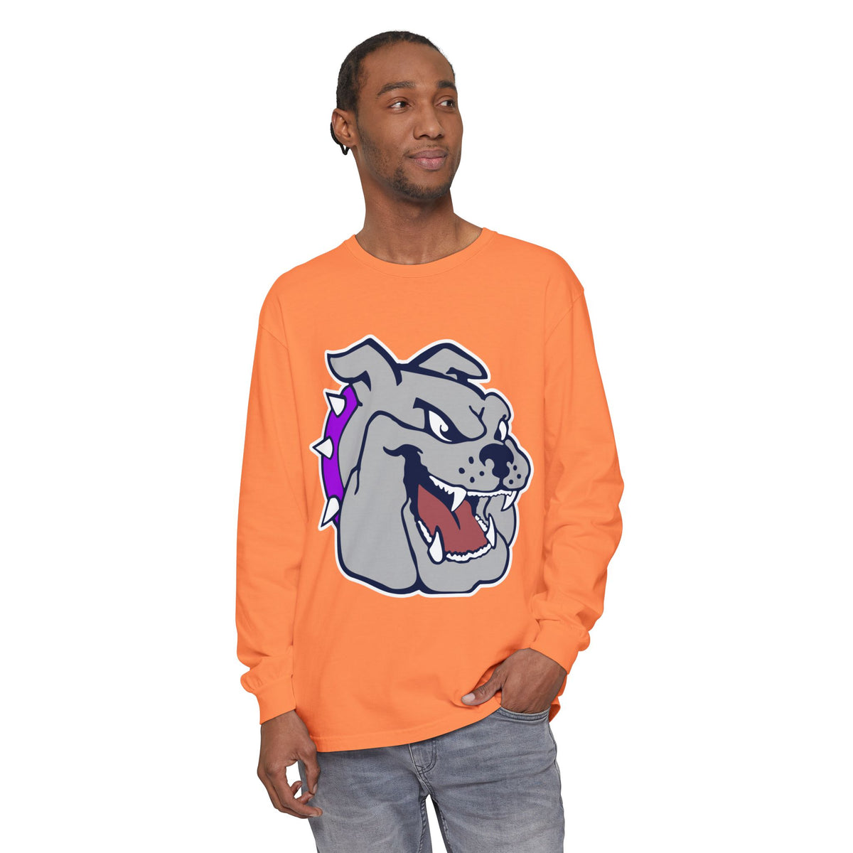 Garment-Dyed Long Sleeve Tee