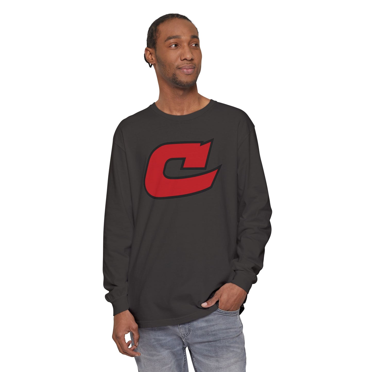 Garment-Dyed Long Sleeve Tee