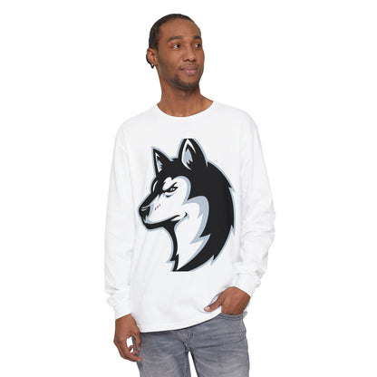 Garment-Dyed Long Sleeve Tee