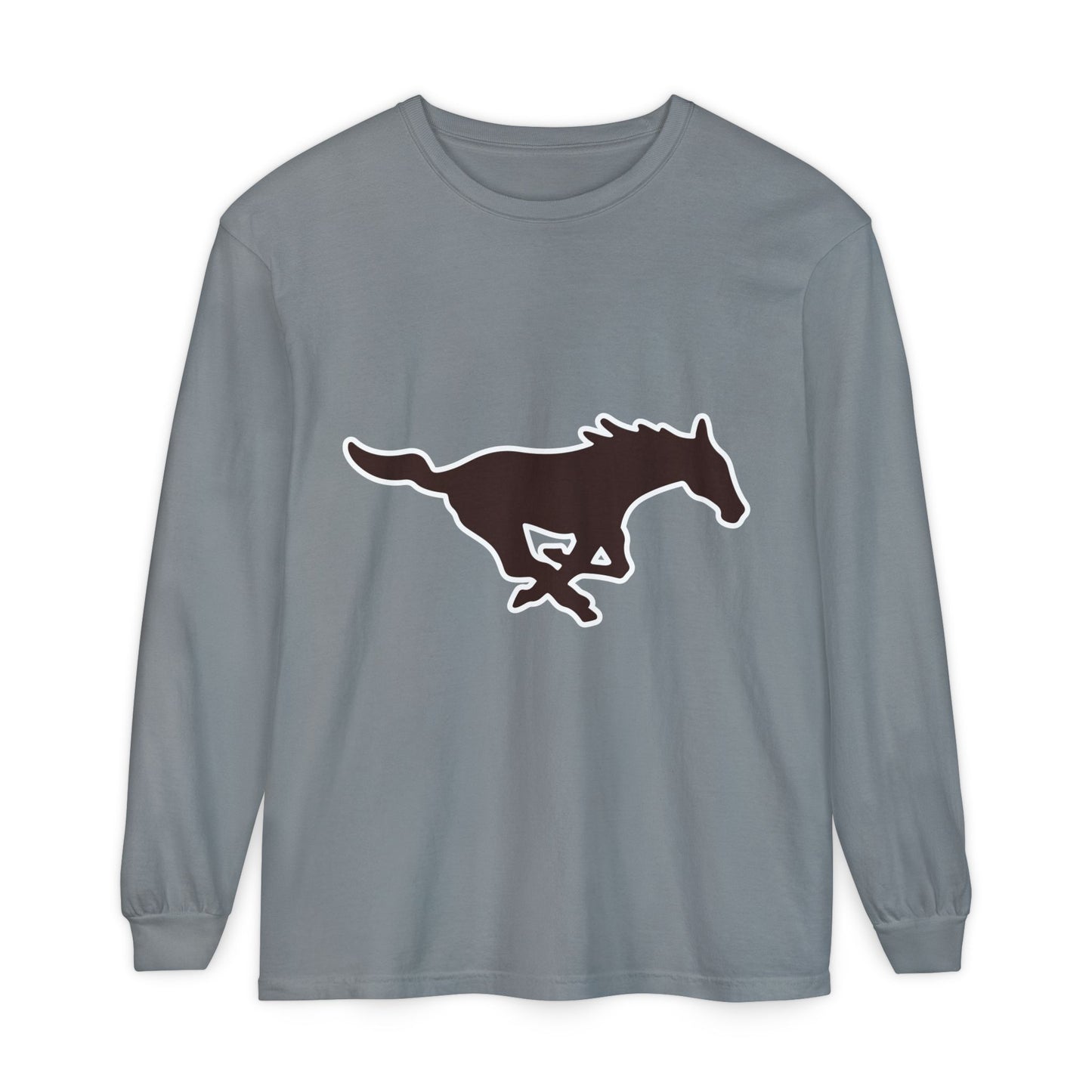 Garment-Dyed Long Sleeve Tee