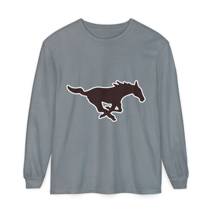 Garment-Dyed Long Sleeve Tee