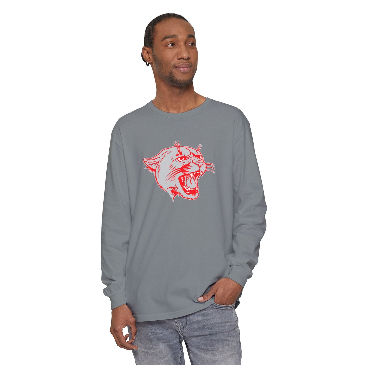 Garment-Dyed Long Sleeve Tee