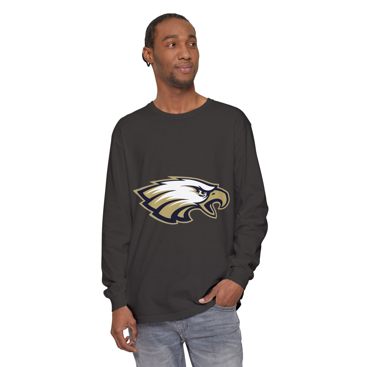 Garment-Dyed Long Sleeve Tee
