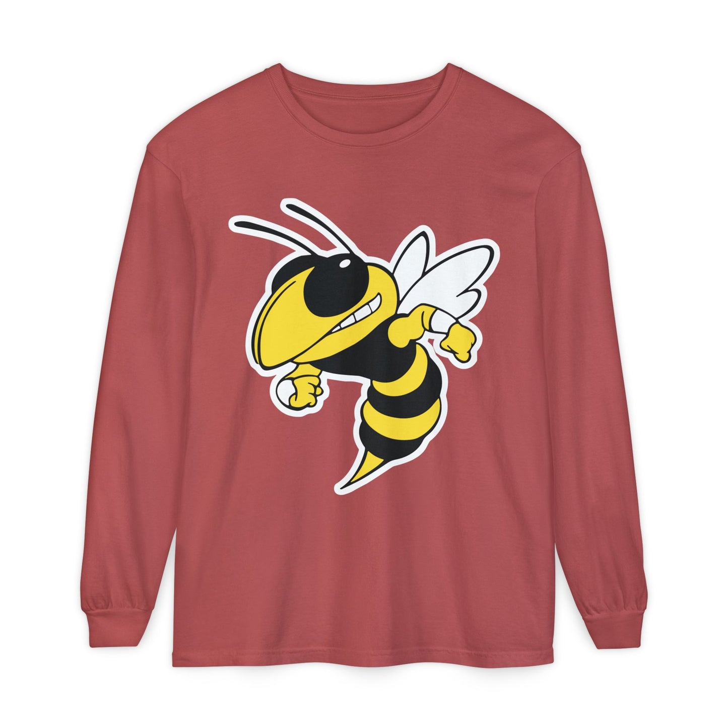 Garment-Dyed Long Sleeve Tee