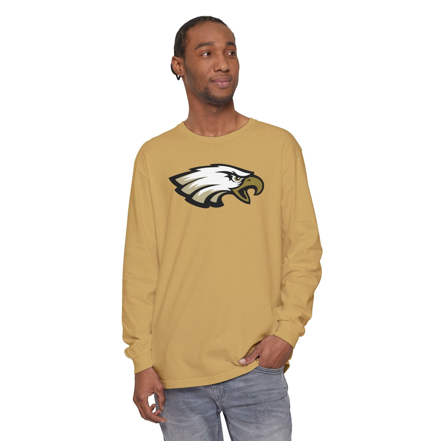 Garment-Dyed Long Sleeve Tee