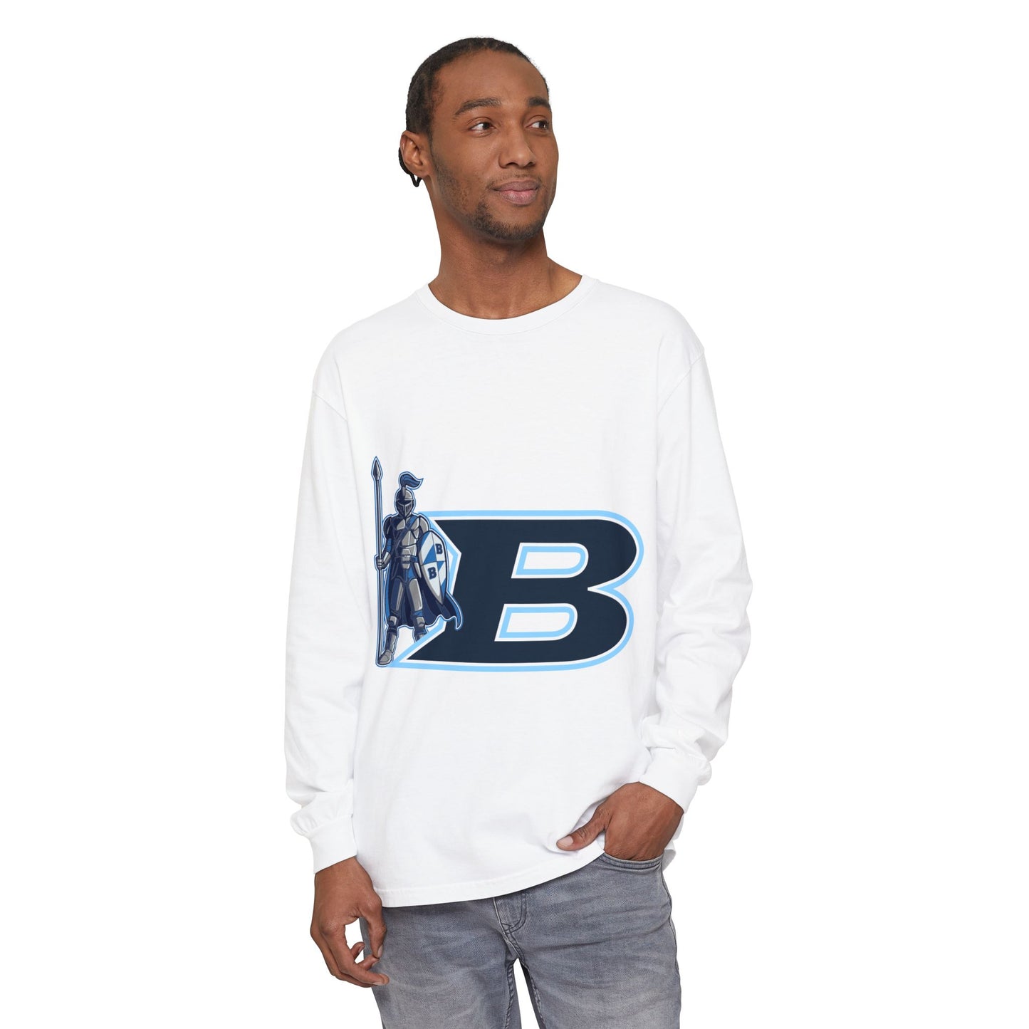 Garment-Dyed Long Sleeve Tee