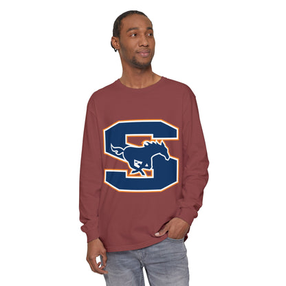 Garment-Dyed Long Sleeve Tee