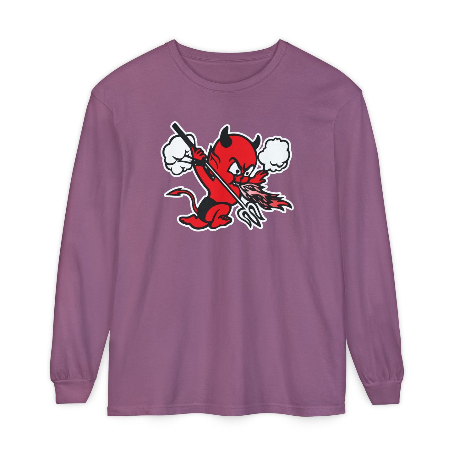 Garment-Dyed Long Sleeve Tee