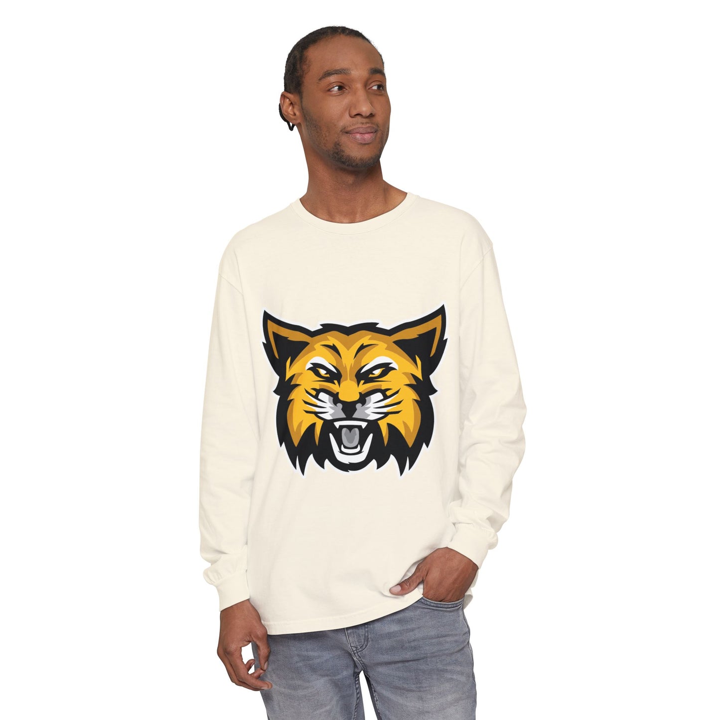 Garment-Dyed Long Sleeve Tee