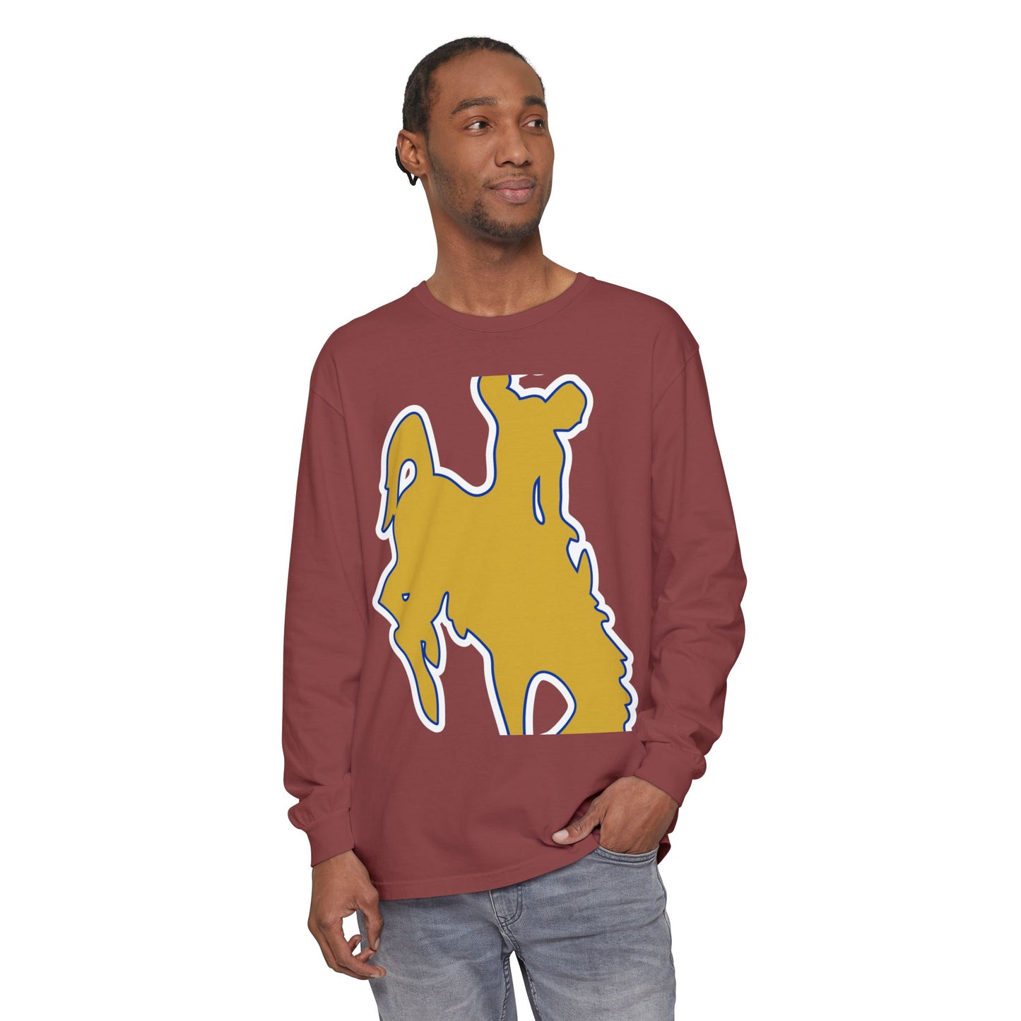 Garment-Dyed Long Sleeve Tee