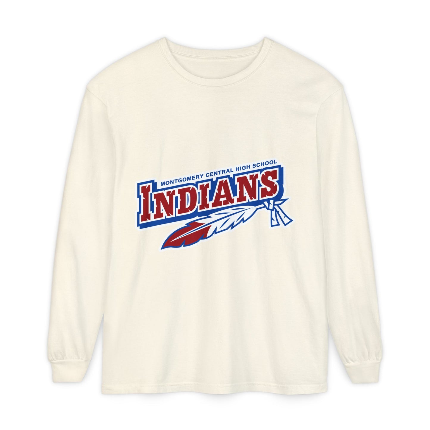 Garment-Dyed Long Sleeve Tee