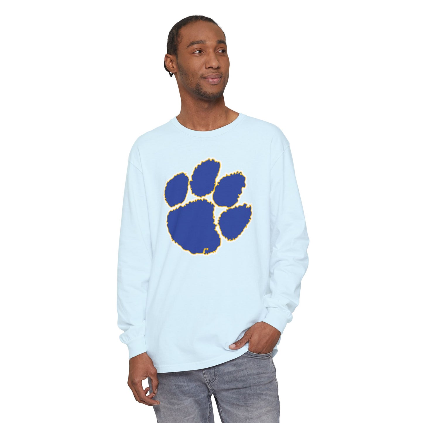 Garment-Dyed Long Sleeve Tee