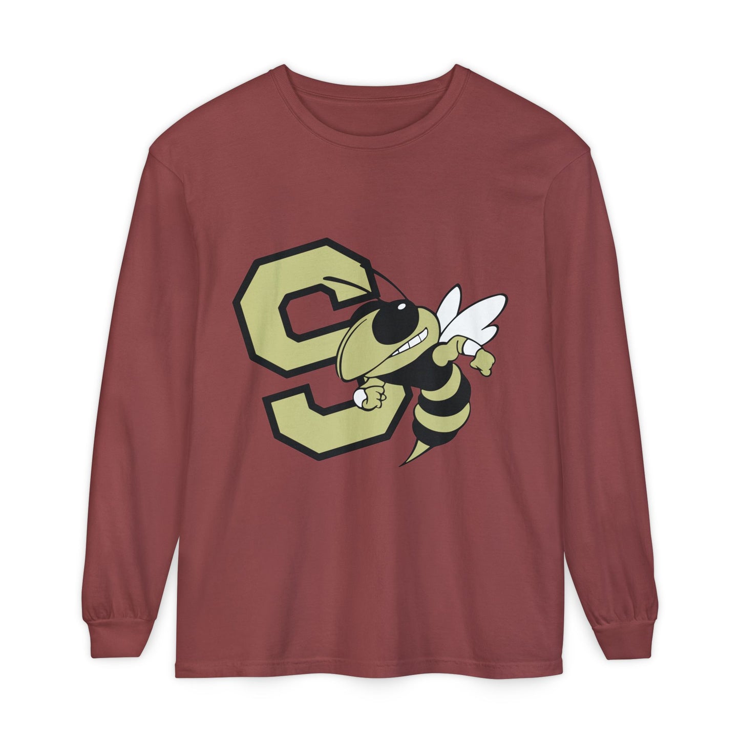 Garment-Dyed Long Sleeve Tee