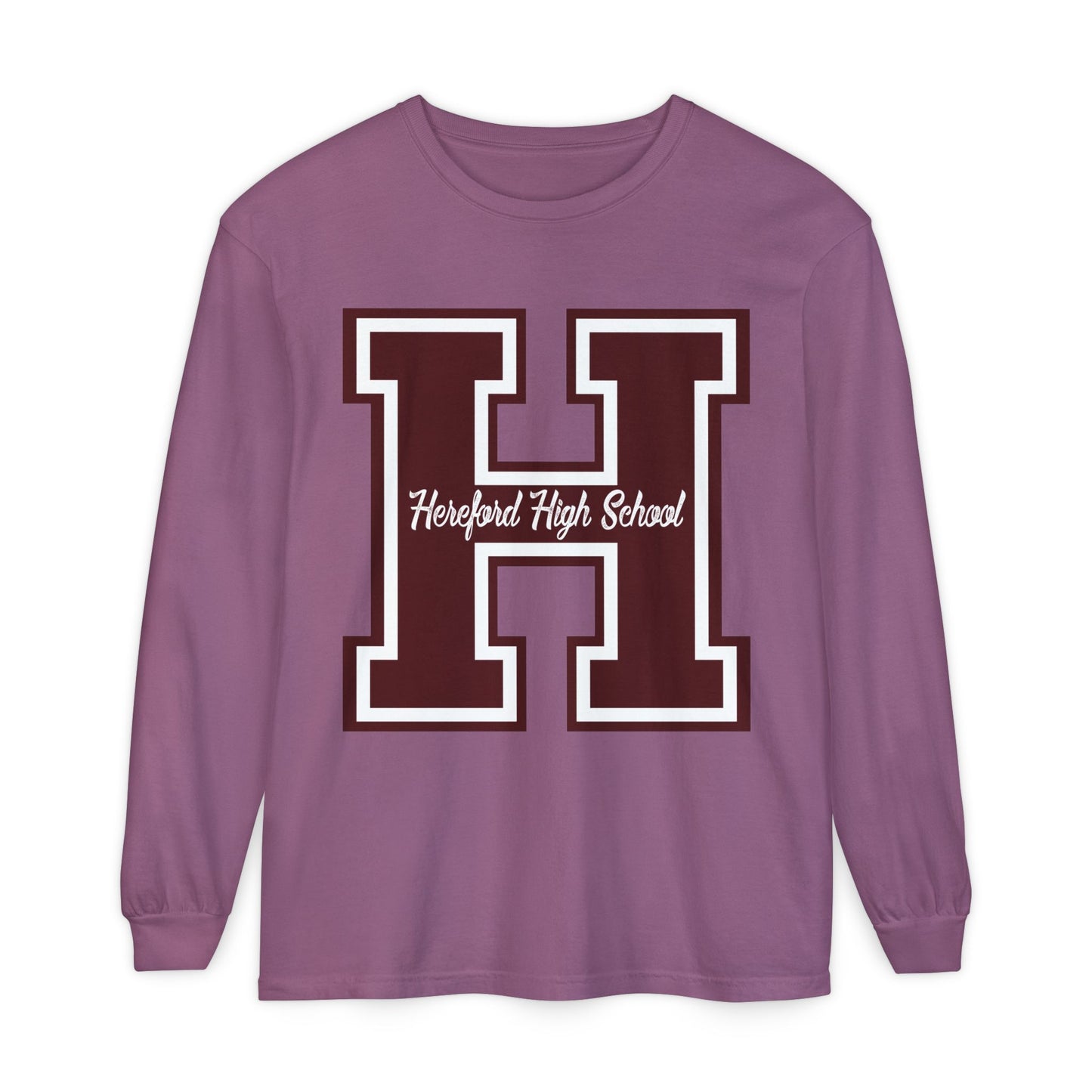 Garment-Dyed Long Sleeve Tee